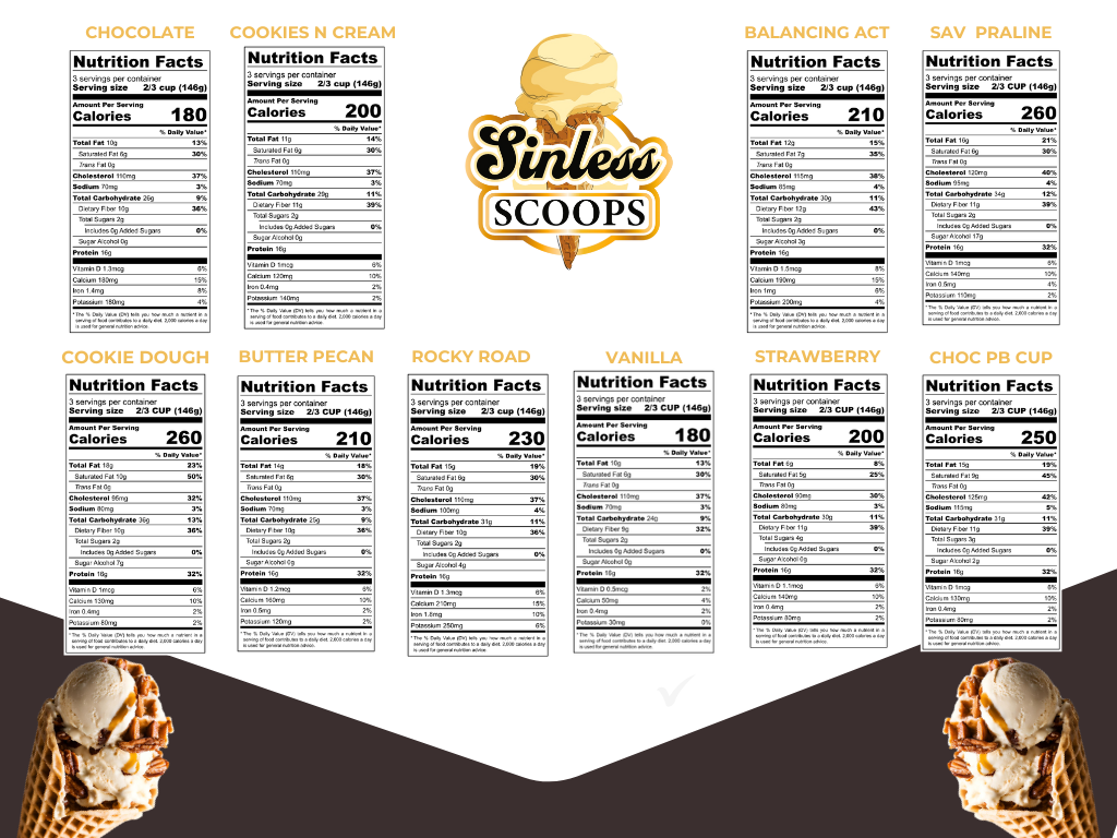 (Assorted 6 Pint) Sinless Six