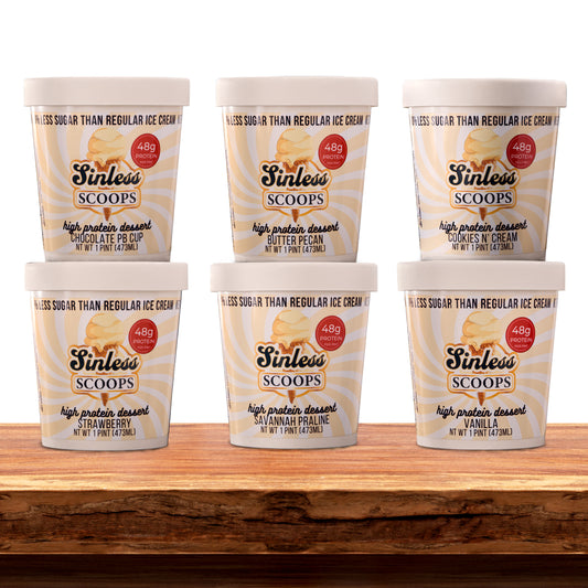 (Assorted 6 Pint) Sinless Six