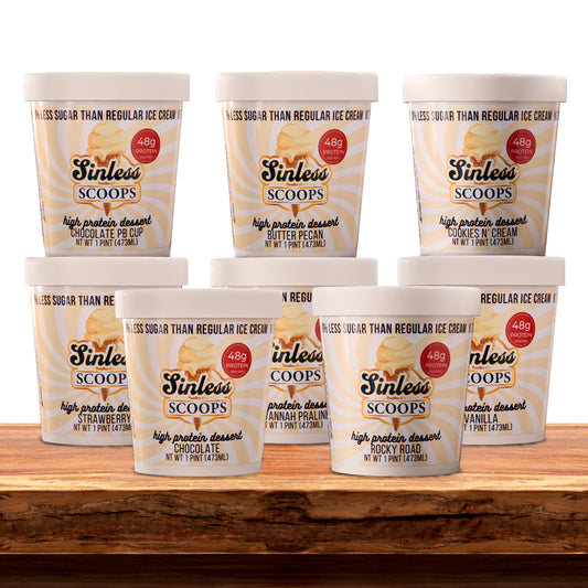 (Assorted  8 Pint) Sinless Indulgence - Fan Favorites